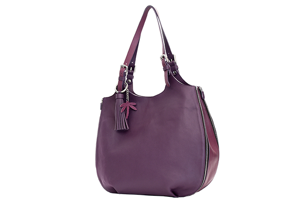 sac cuir ultraviolet violet